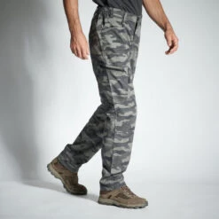 PANTALON LEGER 100 CAMO HALFTONE GRIS 8 PANTALON LEGER 100 CAMO HALFTONE GRIS -Le monde de la chasse Magasin pantalon leger 100 camo halftone gris 2