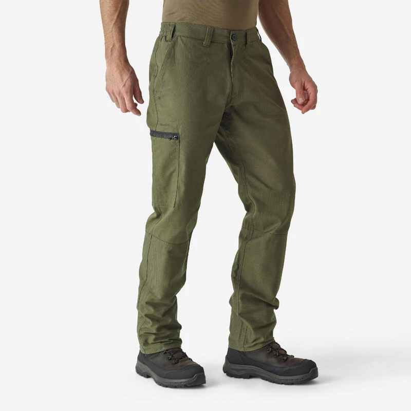 Pantalon Regular Homme - Steppe 100 Vert 1 Pantalon Regular Homme - Steppe 100 Vert