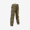 Pantalon Résistant Junior -100 Camouflage Island Vert