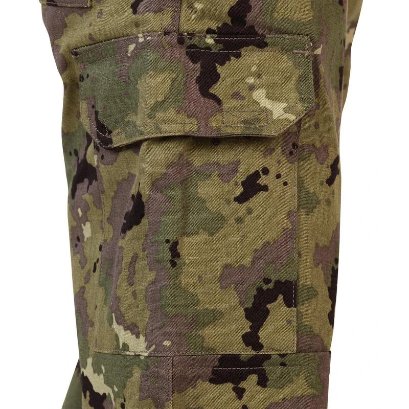 Pantalon Résistant Junior -100 Camouflage Island Vert 7 Pantalon Résistant Junior -100 Camouflage Island Vert – Image 7