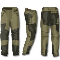 PANTALON RESPIRANT ET RESISTANT 520 VERT 18 PANTALON RESPIRANT ET RESISTANT 520 VERT -Le monde de la chasse Magasin pantalon respirant et resistant 520 vert 8