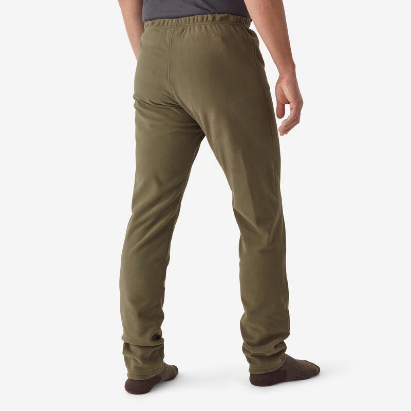 PANTALON SOUS VÊTEMENT POLAIRE 100 VERT 3 PANTALON SOUS VÊTEMENT POLAIRE 100 VERT – Image 3