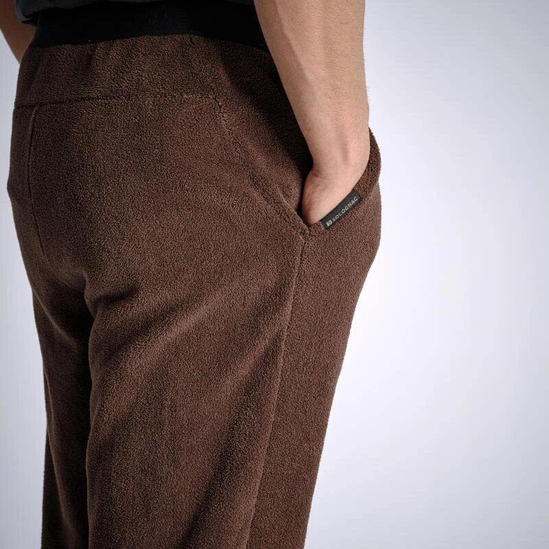 PANTALON SOUS VÊTEMENT POLAIRE 500 MARRON 3 PANTALON SOUS VÊTEMENT POLAIRE 500 MARRON – Image 3
