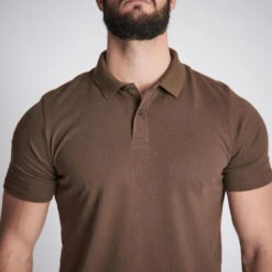 POLO 500 MARRON 6 POLO 500 MARRON -Le monde de la chasse Magasin polo 500 marron 2