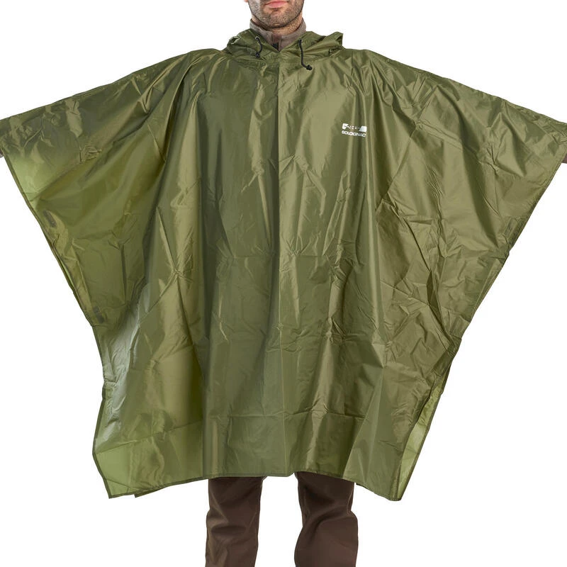 PONCHO CHASSE GLENARM VERT 100 5 PONCHO CHASSE GLENARM VERT 100 – Image 5