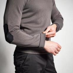 PULL 500 GRIS 8 PULL 500 GRIS -Le monde de la chasse Magasin pull 500 gris 3
