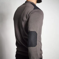 PULL 500 GRIS 9 PULL 500 GRIS -Le monde de la chasse Magasin pull 500 gris 4