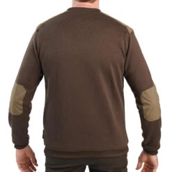 PULL CHASSE MARRON 500 11 PULL CHASSE MARRON 500 -Le monde de la chasse Magasin pull chasse marron 500 4