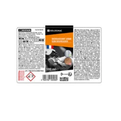 SOLVANT DEGRAISSANT POUR ARME 100 5 SOLVANT DEGRAISSANT POUR ARME 100 -Le monde de la chasse Magasin solvant degraissant pour arme 100 2