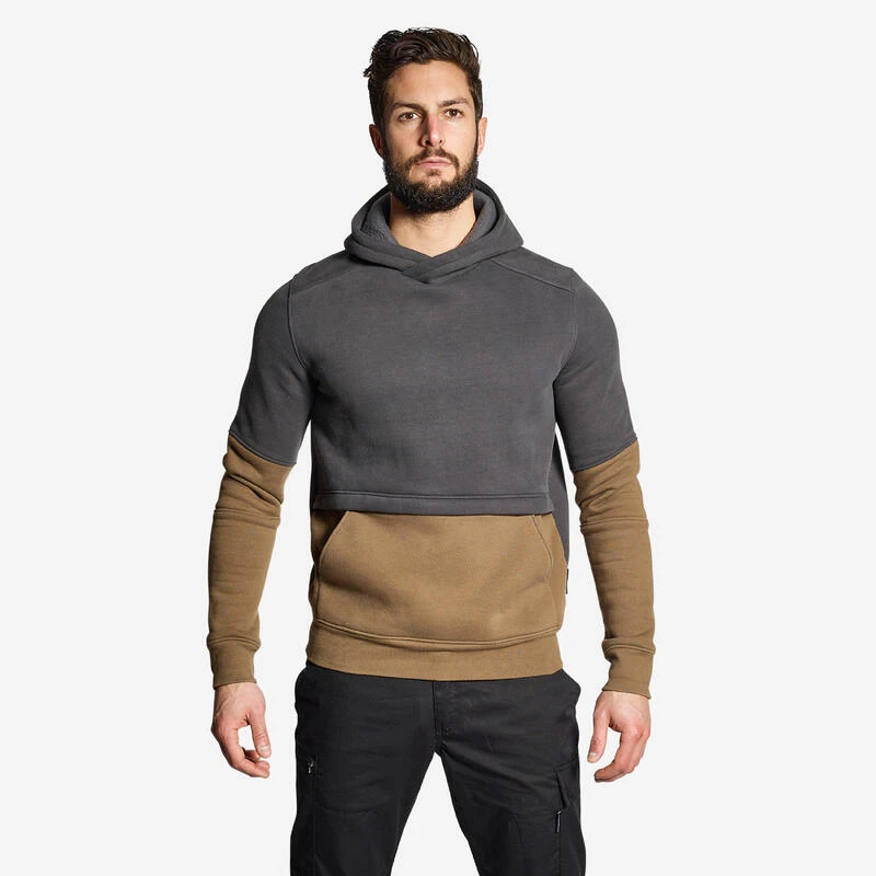 SWEAT A CAPUCHE 500 BEIGE 1 SWEAT A CAPUCHE 500 BEIGE