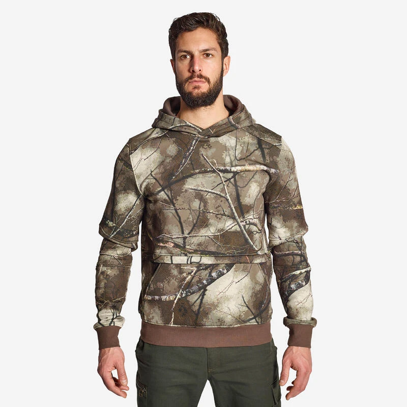 Sweat Capuche Chasse Silencieux TREEMETIC 500 1 Sweat Capuche Chasse Silencieux TREEMETIC 500