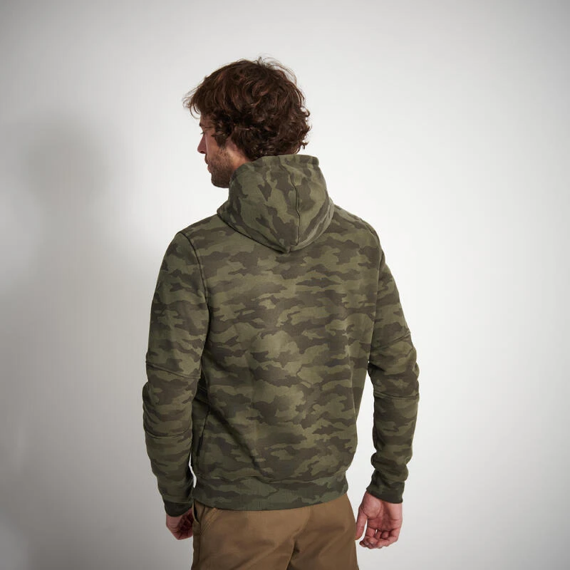 SWEAT-SHIRT CAPUCHE CHASSE CAMO HALFTONE 500 2 SWEAT-SHIRT CAPUCHE CHASSE CAMO HALFTONE 500 – Image 2