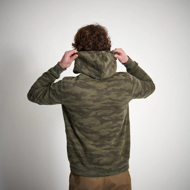 SWEAT-SHIRT CAPUCHE CHASSE CAMO HALFTONE 500 6 SWEAT-SHIRT CAPUCHE CHASSE CAMO HALFTONE 500 – Image 6