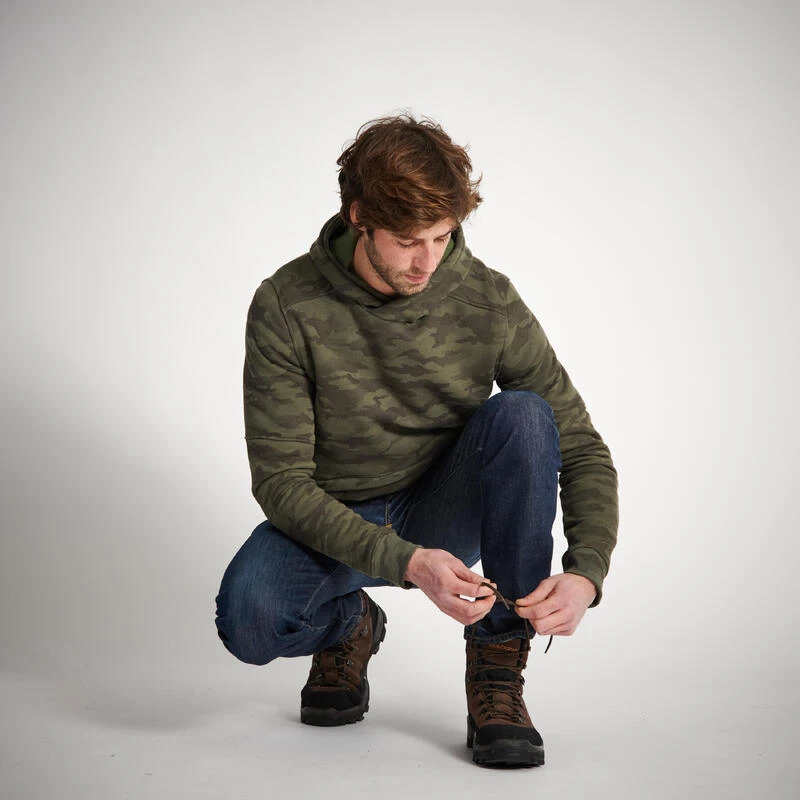 SWEAT-SHIRT CAPUCHE CHASSE CAMO HALFTONE 500 8 SWEAT-SHIRT CAPUCHE CHASSE CAMO HALFTONE 500 – Image 8