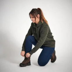 SWEAT-SHIRT CAPUCHE FEMME 500 CHAUD VERT 13 SWEAT-SHIRT CAPUCHE FEMME 500 CHAUD VERT -Le monde de la chasse Magasin sweat shirt capuche femme 500 chaud vert 6