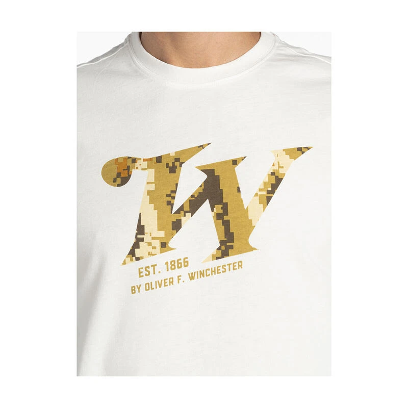 Winchester T-shirt De Chasse - Springer - Blanc - Hommes 4 Winchester T-shirt De Chasse - Springer - Blanc - Hommes â Image 4