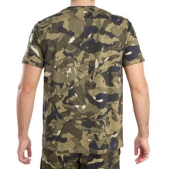 T-shirt Manches Courtes Chasse 100 Camouflage WL V1 Vert 7 T-shirt Manches Courtes Chasse 100 Camouflage WL V1 Vert -Le monde de la chasse Magasin t shirt manches courtes chasse 100 camouflage wl v1 vert 2