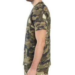 T-shirt Manches Courtes Chasse 100 Camouflage WL V1 Vert 8 T-shirt Manches Courtes Chasse 100 Camouflage WL V1 Vert -Le monde de la chasse Magasin t shirt manches courtes chasse 100 camouflage wl v1 vert 3