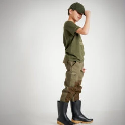 T-SHIRT Manches Courtes Junior 100 Sanglier Vert 13 T-SHIRT Manches Courtes Junior 100 Sanglier Vert -Le monde de la chasse Magasin t shirt manches courtes junior 100 sanglier vert 5