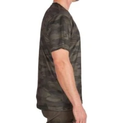 T-shirt Manches Courtes Respirant Chasse 100 Camouflage Kaki 10 T-shirt Manches Courtes Respirant Chasse 100 Camouflage Kaki -Le monde de la chasse Magasin t shirt manches courtes respirant chasse 100 camouflage kaki 3