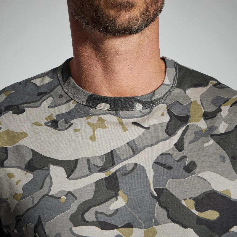 T-SHIRT RESISTANT 100 CAMO WOODLAND GRIS 6 T-SHIRT RESISTANT 100 CAMO WOODLAND GRIS – Image 6