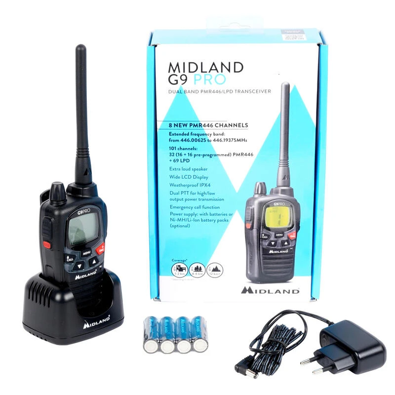 TALKIE WALKIE MIDLAND G9 PRO + OREILLETTES 6 TALKIE WALKIE MIDLAND G9 PRO + OREILLETTES â Image 6