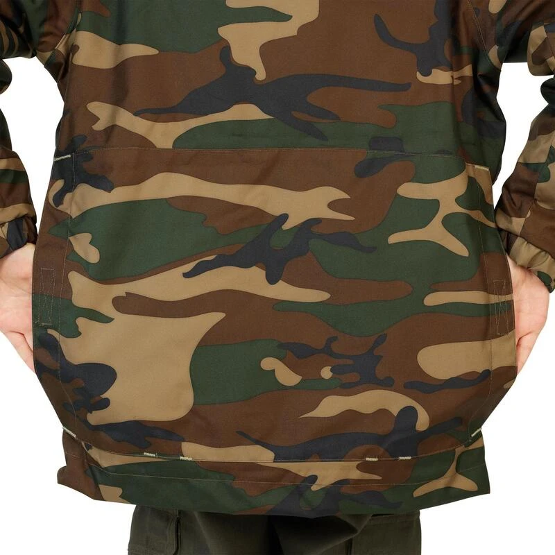Veste Chasse Chaude 100 Junior Camouflage Vert 9 Veste Chasse Chaude 100 Junior Camouflage Vert – Image 9