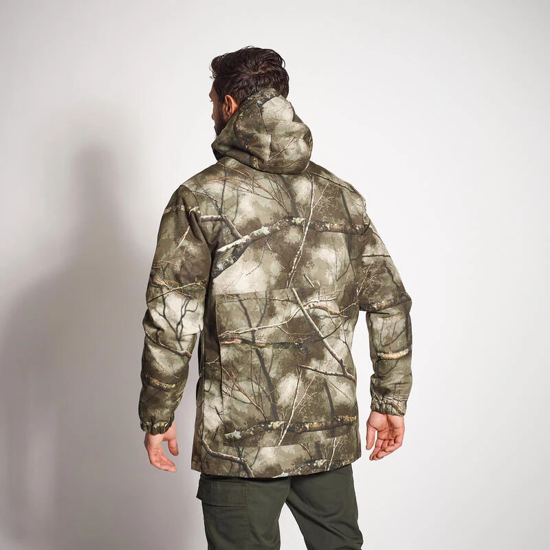 VESTE CHASSE CHAUDE IMPERMÉABLE 100 TREEMETIC 2 VESTE CHASSE CHAUDE IMPERMÉABLE 100 TREEMETIC – Image 2