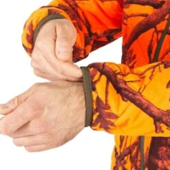 VESTE CHASSE REVERSIBLE SILENCIEUSE CAMOUFLAGE/CAMOUFLAGE FLUO 14 VESTE CHASSE REVERSIBLE SILENCIEUSE CAMOUFLAGE/CAMOUFLAGE FLUO -Le monde de la chasse Magasin veste chasse reversible silencieuse camouflagecamouflage fluo 4