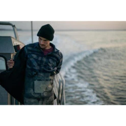 VESTE MOUTONNÉE TYPE SURCHEMISE 500 BLEU 16 VESTE MOUTONNÉE TYPE SURCHEMISE 500 BLEU -Le monde de la chasse Magasin veste moutonnee type surchemise 500 bleu 6