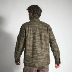 VESTE MOUTONNÉE TYPE SURCHEMISE 500 CAMO 13 VESTE MOUTONNÉE TYPE SURCHEMISE 500 CAMO -Le monde de la chasse Magasin veste moutonnee type surchemise 500 camo 3
