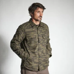 VESTE MOUTONNÉE TYPE SURCHEMISE 500 CAMO 15 VESTE MOUTONNÉE TYPE SURCHEMISE 500 CAMO -Le monde de la chasse Magasin veste moutonnee type surchemise 500 camo 5