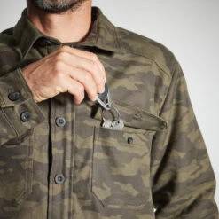 VESTE MOUTONNÉE TYPE SURCHEMISE 500 CAMO 18 VESTE MOUTONNÉE TYPE SURCHEMISE 500 CAMO -Le monde de la chasse Magasin veste moutonnee type surchemise 500 camo 8