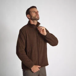 VESTE POLAIRE PRESLY VERNEY CARRON MARRON 10 VESTE POLAIRE PRESLY VERNEY CARRON MARRON -Le monde de la chasse Magasin veste polaire presly verney carron marron 3