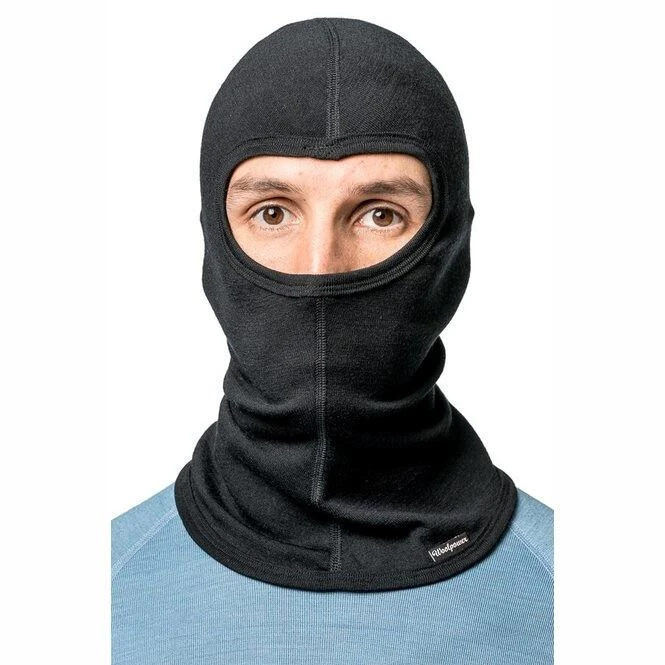 Woolpower Balaclava LITE Merino - Noir 3 Woolpower Balaclava LITE Merino - Noir – Image 3