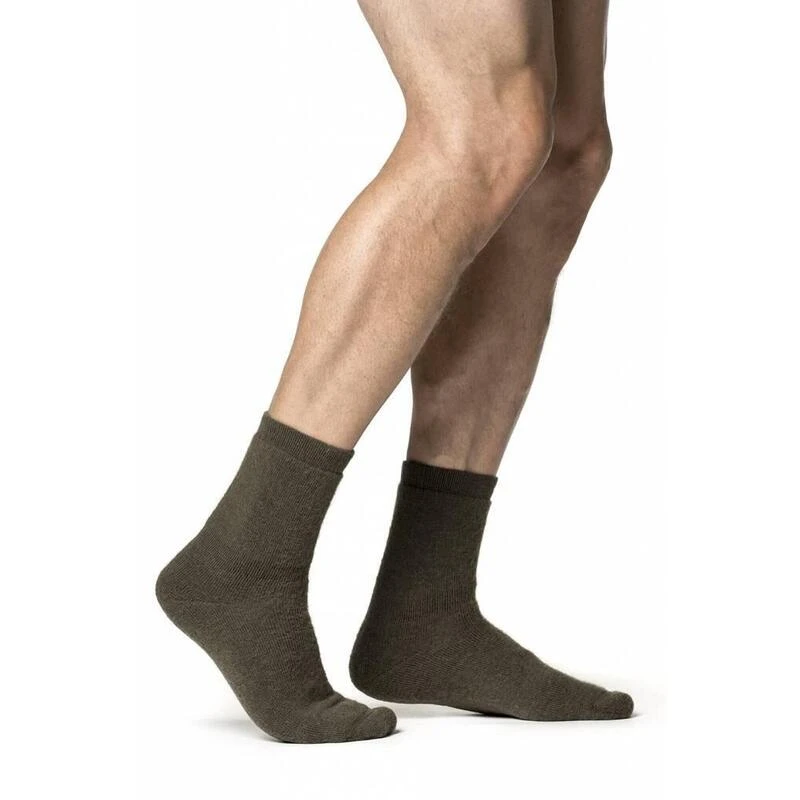 Woolpower Chaussettes Merino Ullfrotté Original 400 - Vert Pin 2 Woolpower Chaussettes Merino Ullfrotté Original 400 - Vert Pin – Image 2