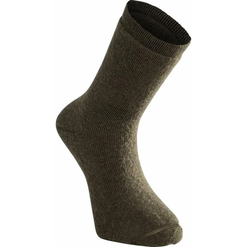 Woolpower Chaussettes Merino Ullfrotté Original 400 - Vert Pin 1 Woolpower Chaussettes Merino Ullfrotté Original 400 - Vert Pin